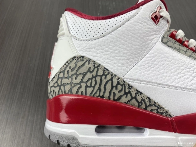 Rep Husky 3 Retro CT8532-126 Cardinal Red Jordan 0719